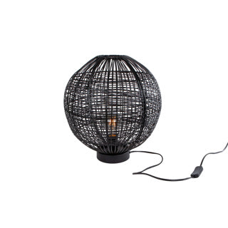 Lampada da tavolo Micha Bol Black Metal 36 cm