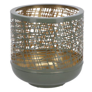 Luce di rilievo Heidi L Green Gold Metal 19x19x19cm