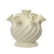 Jarrón porcelana blanca 18 cm