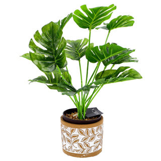 POT OLEA cilindro marrone 11 cm