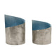 Altri marchi Tealight Holder 2 pezzi Savy Blue Metal