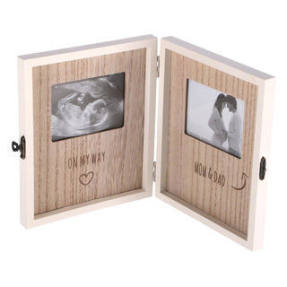 Frame di foto sulla mia strada White White Natural 33x19x1.5cm