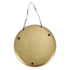 Gusta wand-decoratieschaal 38 cm goud aluminium