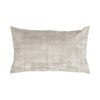 Cuscino di velluto vintage beige 30x50 cm