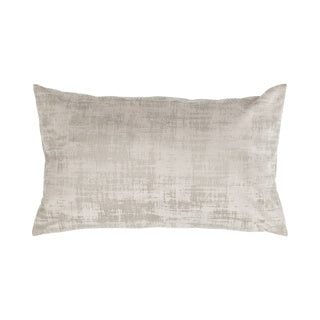 Cuscino di velluto vintage beige 30x50 cm