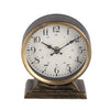 Otras marcas Metal Clock Caroline 13x6.5x15 cm de oro