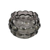 Theelichthouder glas 11,5 cm 3 assorti | 12 stuks