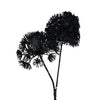 ART Flower Heracleum Countryfield a LED Nero 75 cm