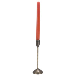 Candlestick Aluminium Bronze 7.5x7.5x23,5 cm