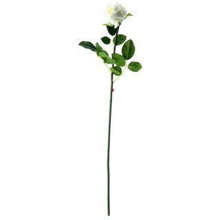 Crema di ramo rosa di fiori artificiale 56 cm