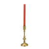 Candlestick Alluminium Gold 9x9x23.5cm