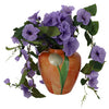 Vase Tulip Orange Metal 20x20x22cm