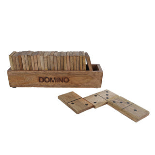 Juego Domino Naturel Mango 20.5x5x7cm