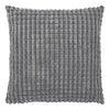 Cuscino decorativo olandese Roma 45x45 cm Grigio carbone