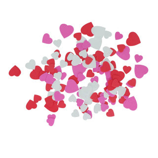 Corazones de espuma