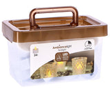 Tealight with timer in storage box, 24st. - afbeelding 1