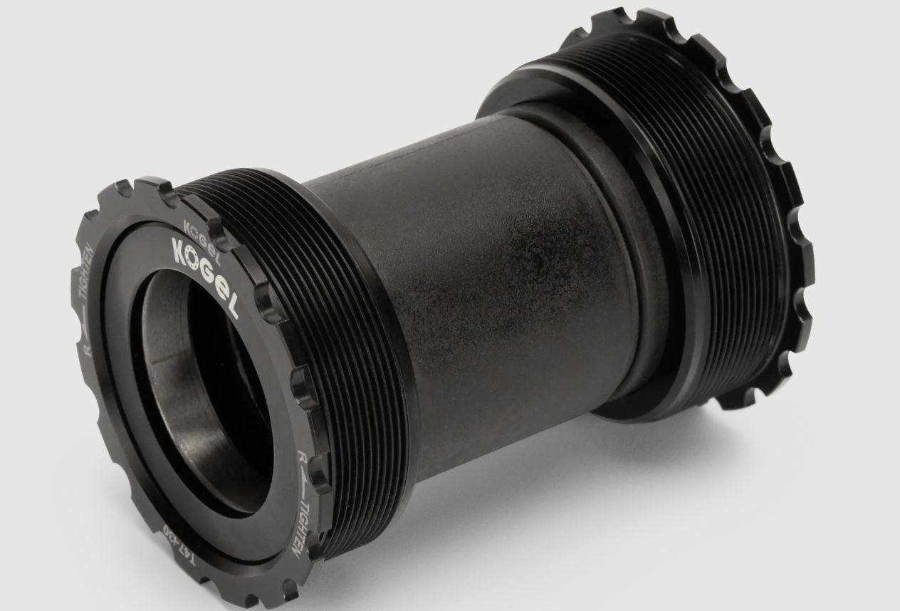 Movimento centrale a sfera in ceramica croce t47 interno 30 resistente alla corrosione