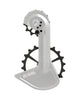 Shimano gabbia deragliatore a sfera oversize kolossos speed grx 2x strada grigia (grezza)