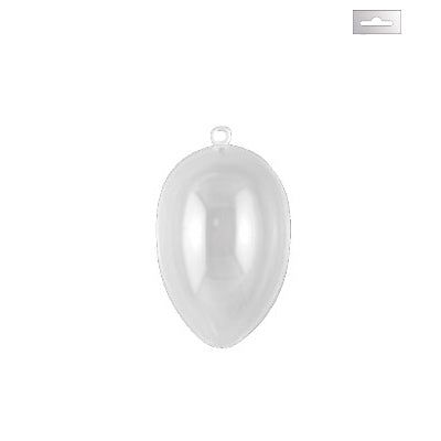 Vaessen creative • uovo di plastica 2 pezzi preconfezionato 9 cm 5 pz
