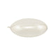 Vaessen creative • plastic bal vlak 2-delig pre-packed 9cm