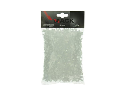 Mack 1066056 - distanziatori per giunti piastrelle 4mm 500pz | 5 pezzi
