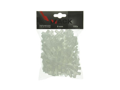 Mack 1066058 - distanziatori per giunti piastrelle 8mm 100pz | 5 pezzi