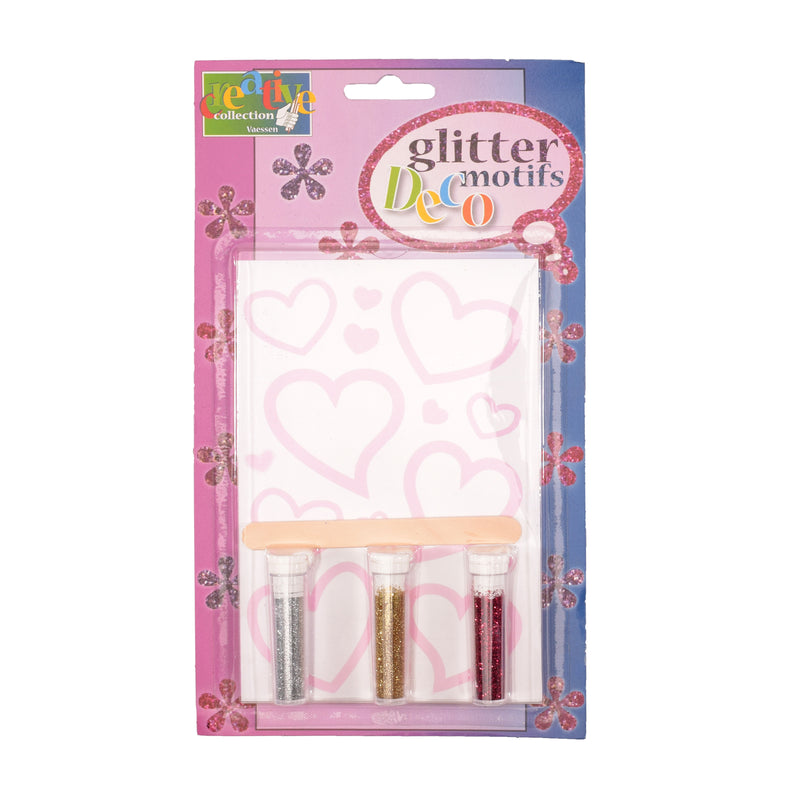 Vaessen creative • transfer + 3x corazones brillantes