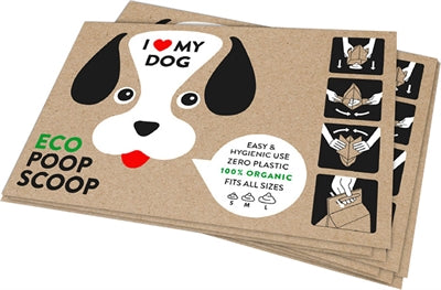 Amo el paquete de bolsas de caca de mi perro