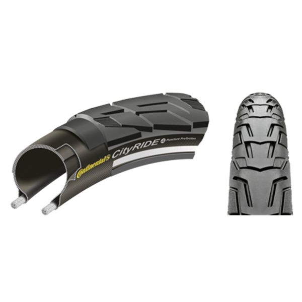 Continental Tire Ride City Breaker 28x1.75 (47-622) Black Reflex