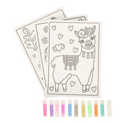 Creative craft group knutselset zandkunst - lama - afbeelding 1