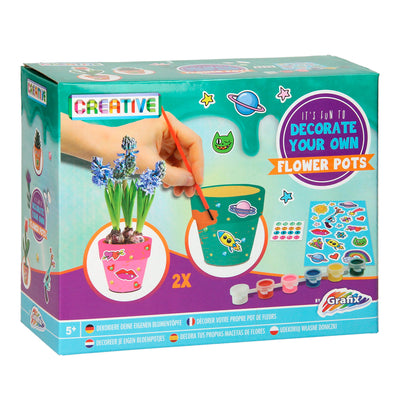 Decora i tuoi vasi di fiori