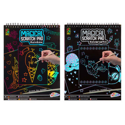 Blocco da grattare magico Grafix A4