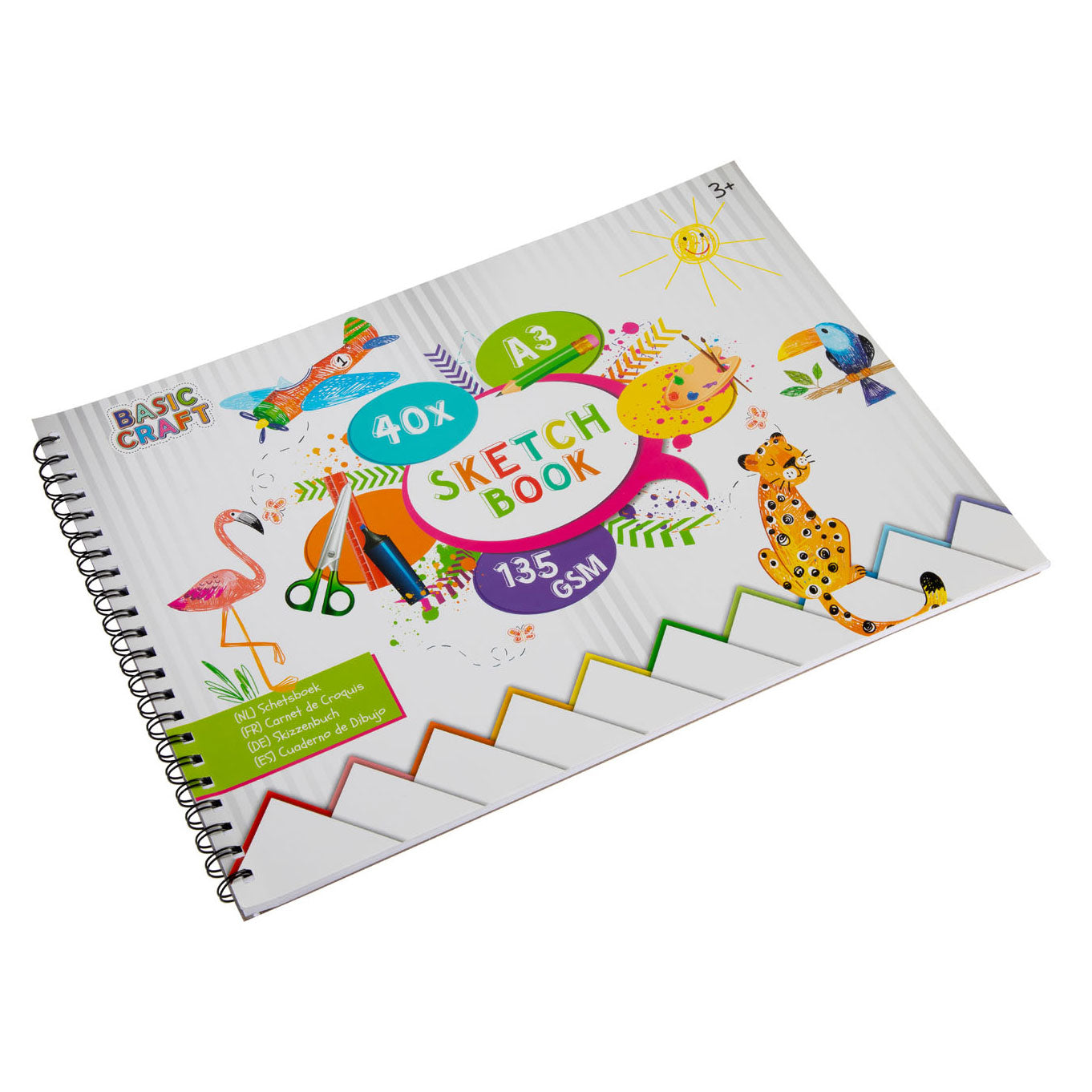 Felling Creative Craft Group Sketchbook A3 40, 135 GSM