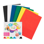 Creative craft group crêpepapier 6 kleuren, 50x250cm - afbeelding 1
