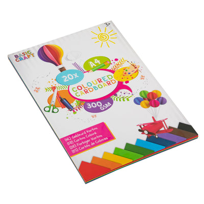 Cartulina de colores Creative Craft Group A4 20 hojas, 300 g/m²