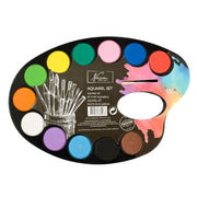 Creative craft group verfpalet aquarel, 12 kleuren - afbeelding 1