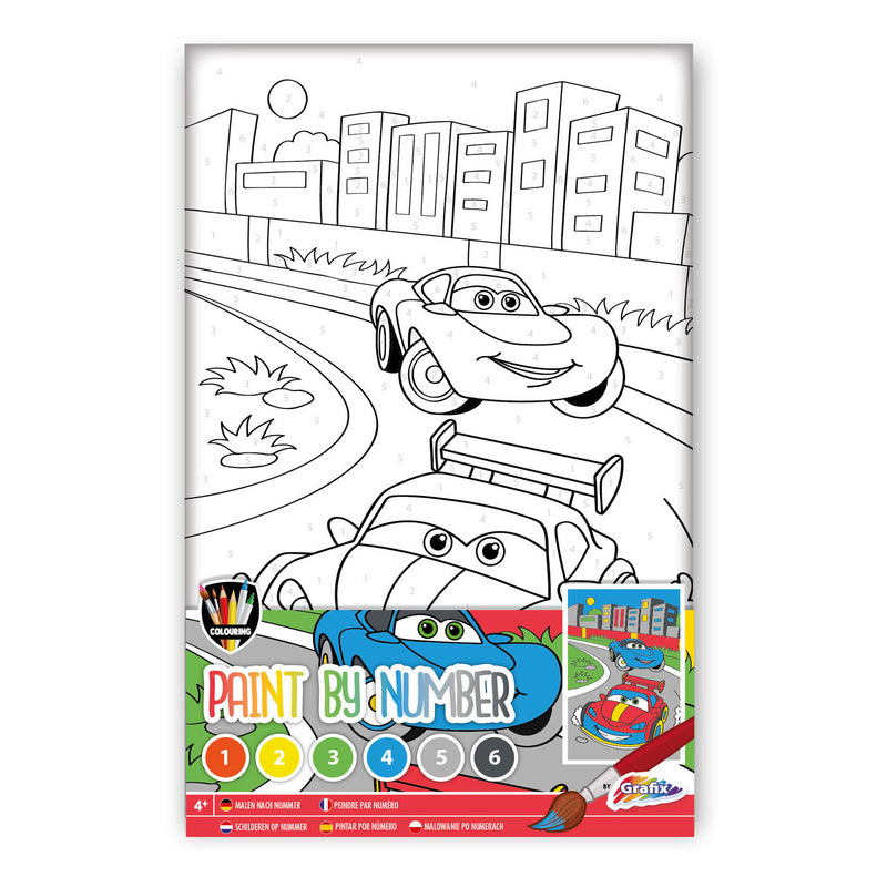 Grafix Painting by Number Cars
