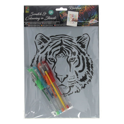 Scratch Set Regenboog - Tiger Unicorn