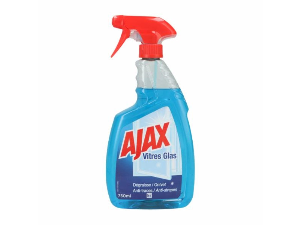 Ajax limpiacristales 750ml spray triple acción | 4 piezas