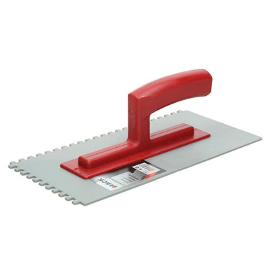 Mack 1004628 - plastic trowel 140x280mm serrated | 3 pieces