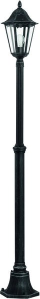 Eglo navedo sokkellamp - staande lamp - buiten - e27 - 200 cm - zwart
