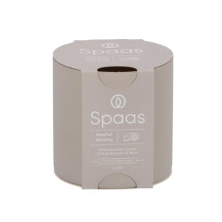 Vela perfumada de Spaas Glow 35h - Mañana consciente