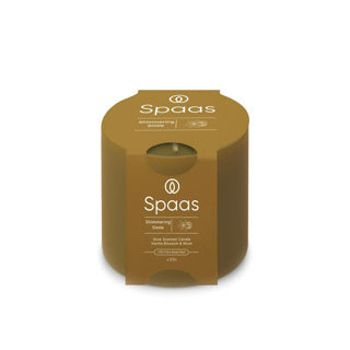 Vela perfumada de Spaas Glow 35 horas - sonrisa brillante