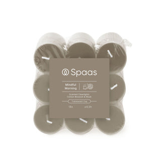 Space perfumado luces de bloques de luces x18 4.5 horas - mañana consciente