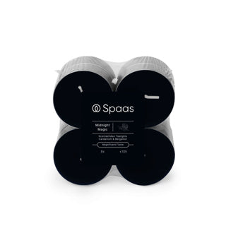 Spaas Maxi Geurthelicht Block Packing x8 10h - Midnight Magic