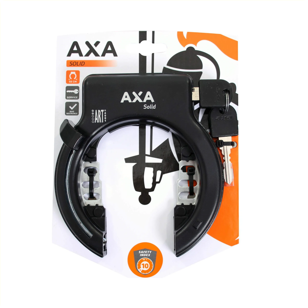 AXA Solid Ringslot 150mm ART2 Zwart