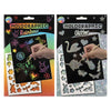 Gratta e vinci A5 Creative Craft Group glitter arcobaleno - 4 gratta e vinci