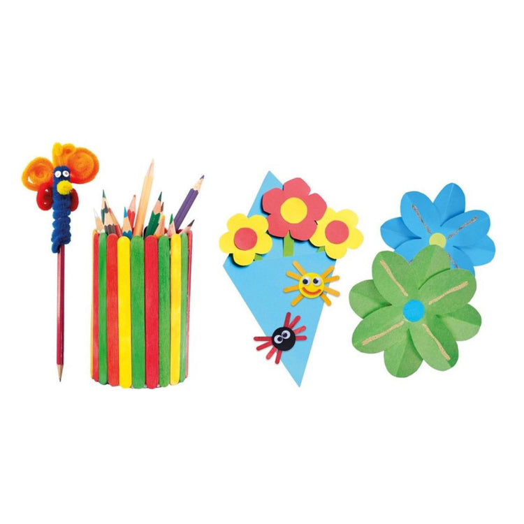Creative craft group graphix mega caja de manualidades - 500 uds.