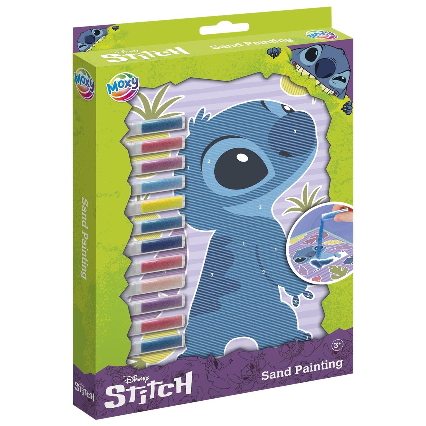 Pittura con sabbia Disney Moxy Stitch