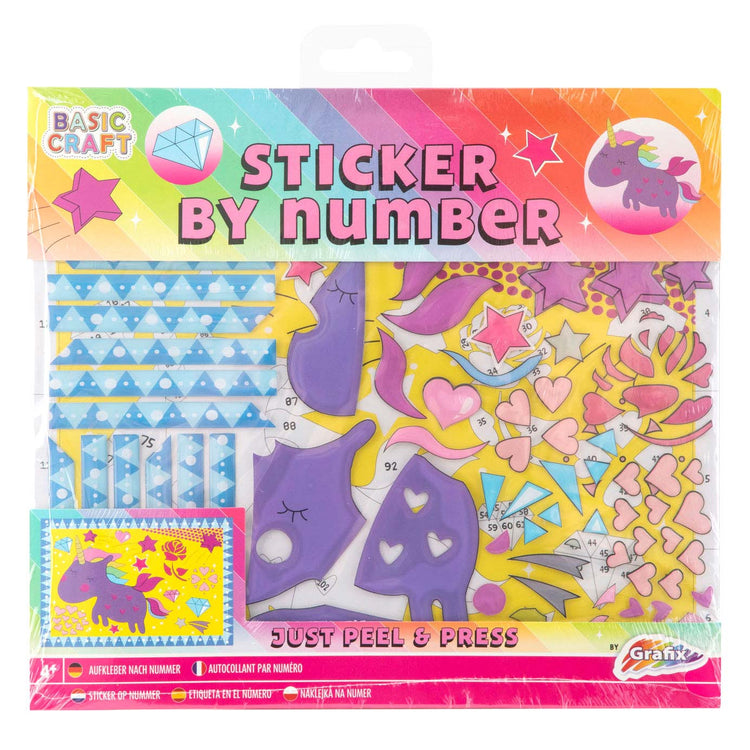 Sticking by number - Eenhoorn